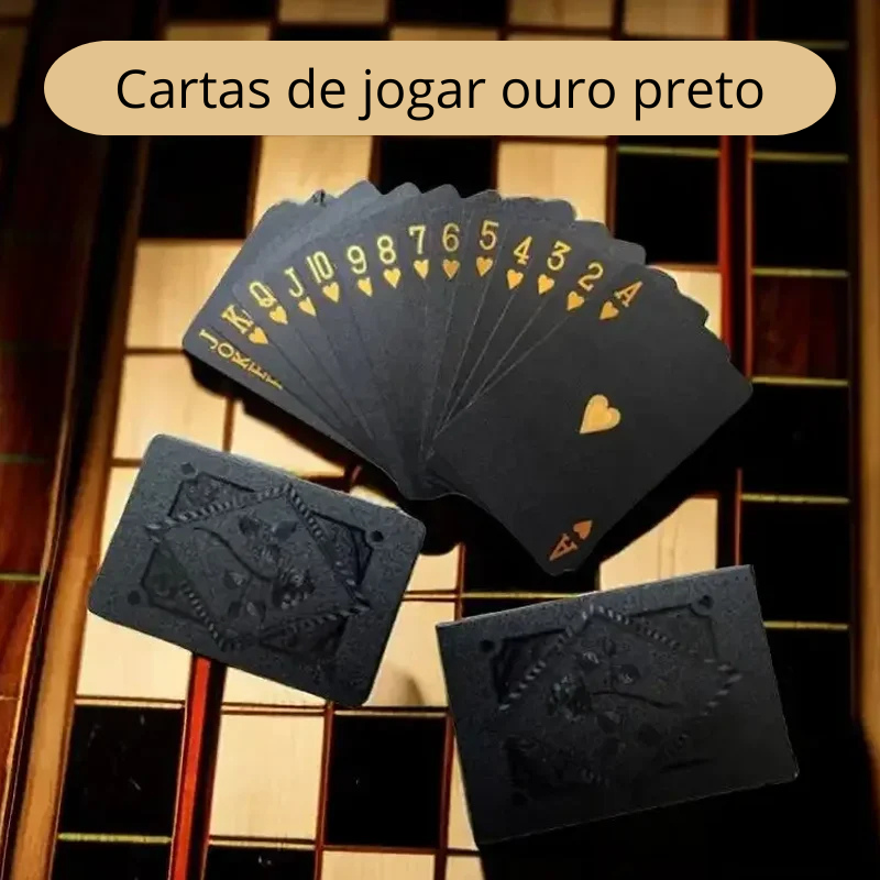 Barralho de cartas impermeável