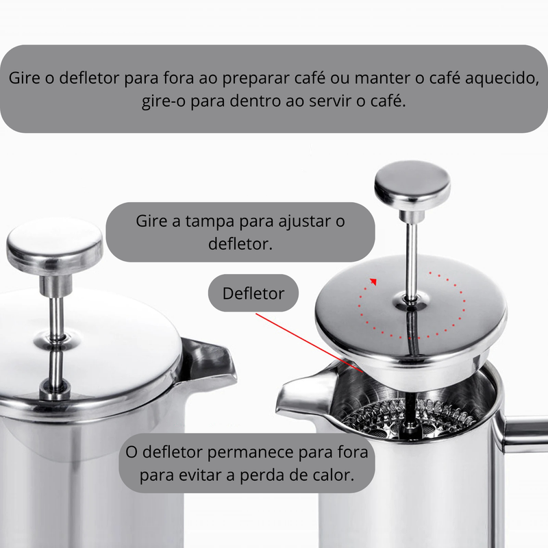Cafeteira Prensa Francesa
